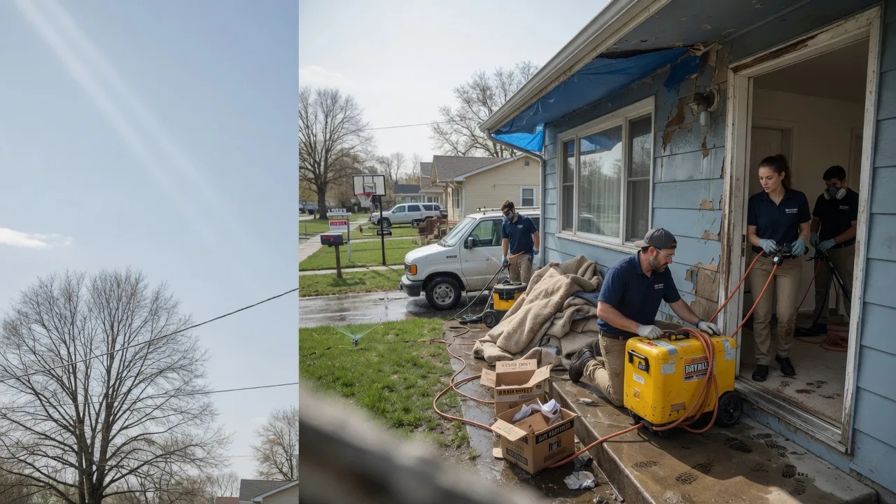 Basement Flood Cleanup in Lawrenceburg, TN near me